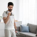 Be safe at home, exercise for muscles, new normal and workout during lockdown